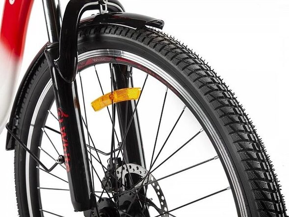 Электровелосипед Eltreco White